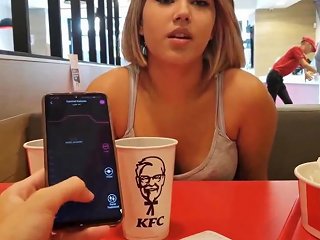 Quick Sex In Kfc Bathroom With My Boyfriend