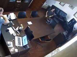 Russian Chief Fucks Secretary At Office Hidden Cam