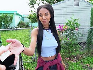 Legendary Fuck Van Video Featuring Nasty Picked Up Ebony Chick Alexis Avery