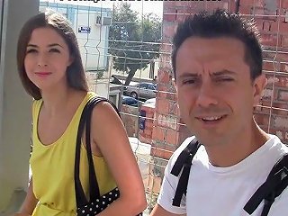 Spanish Is Easy To Pick Up Girls On The Street And Fuck