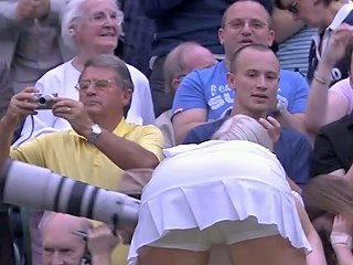 Sweaty Tennis Babe Bending Over After Match Free Porn D9