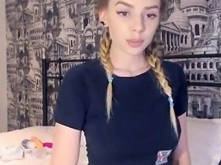 19 Year Old Teen Shows Her Perfect Tits On Webcam Part 1