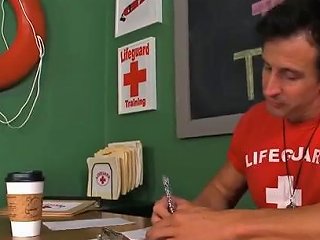 Lifeguard Teaching Girl